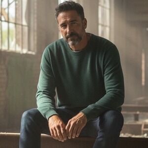 Orvis Forest Green Classic Crewneck